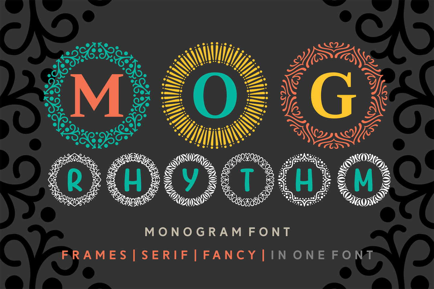 MOG rhythm Font