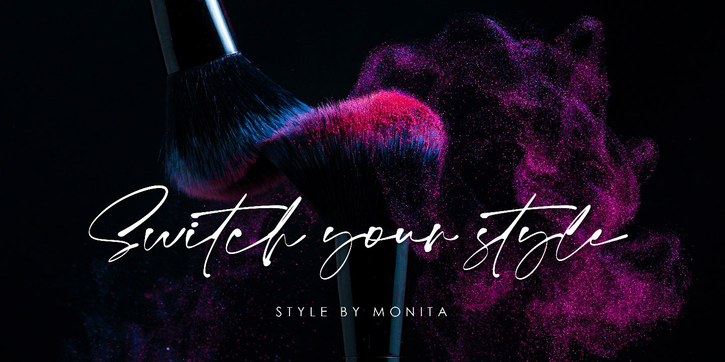 Monita Signature Font Download