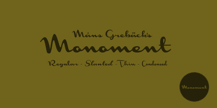 Monoment Font Download