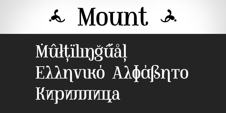 Mount Font Download
