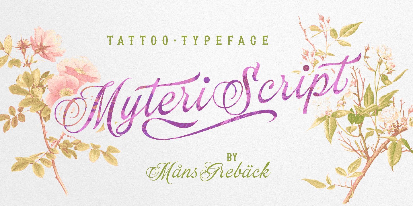 Myteri Script Font