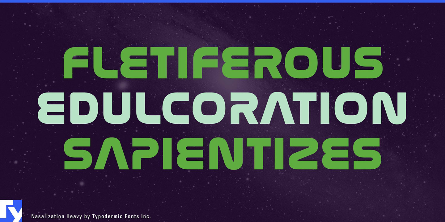 Nasalization Font Download
