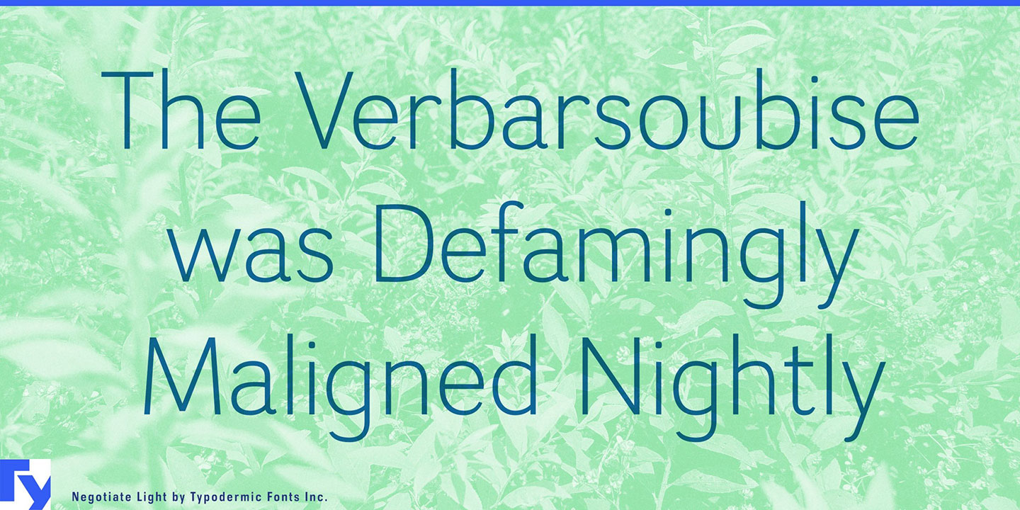 Negotiate Font Download