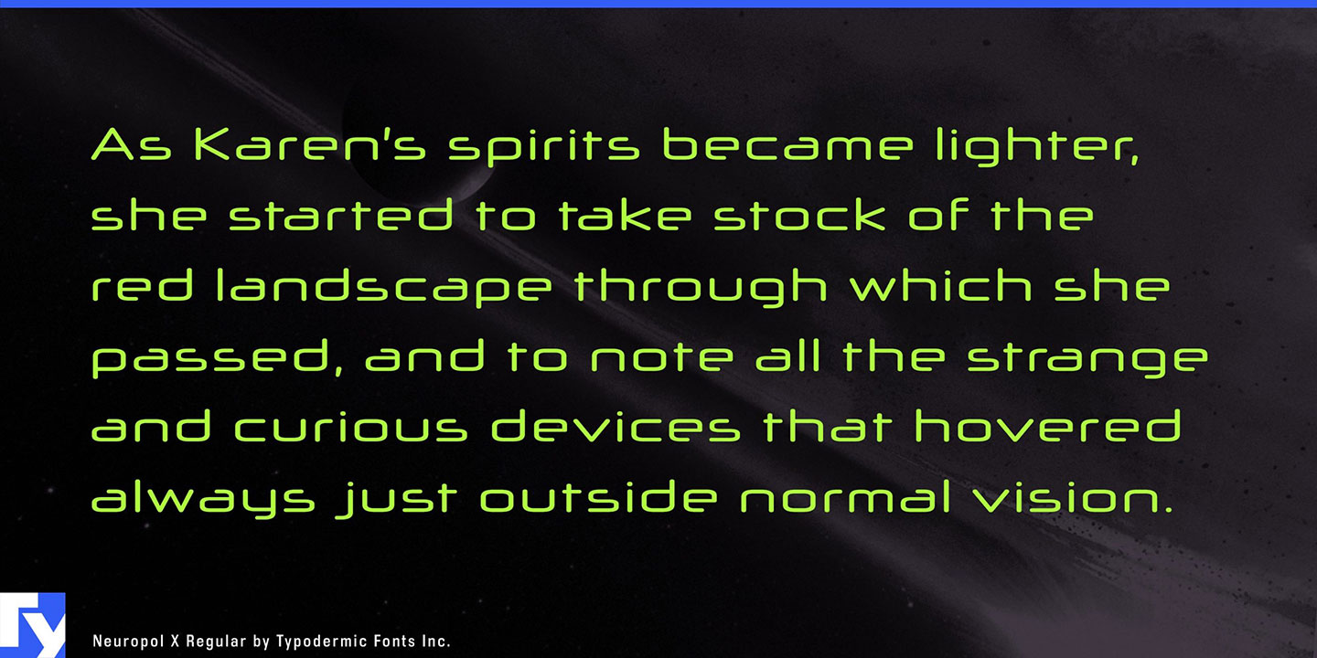 Neuropol X Font Free Download