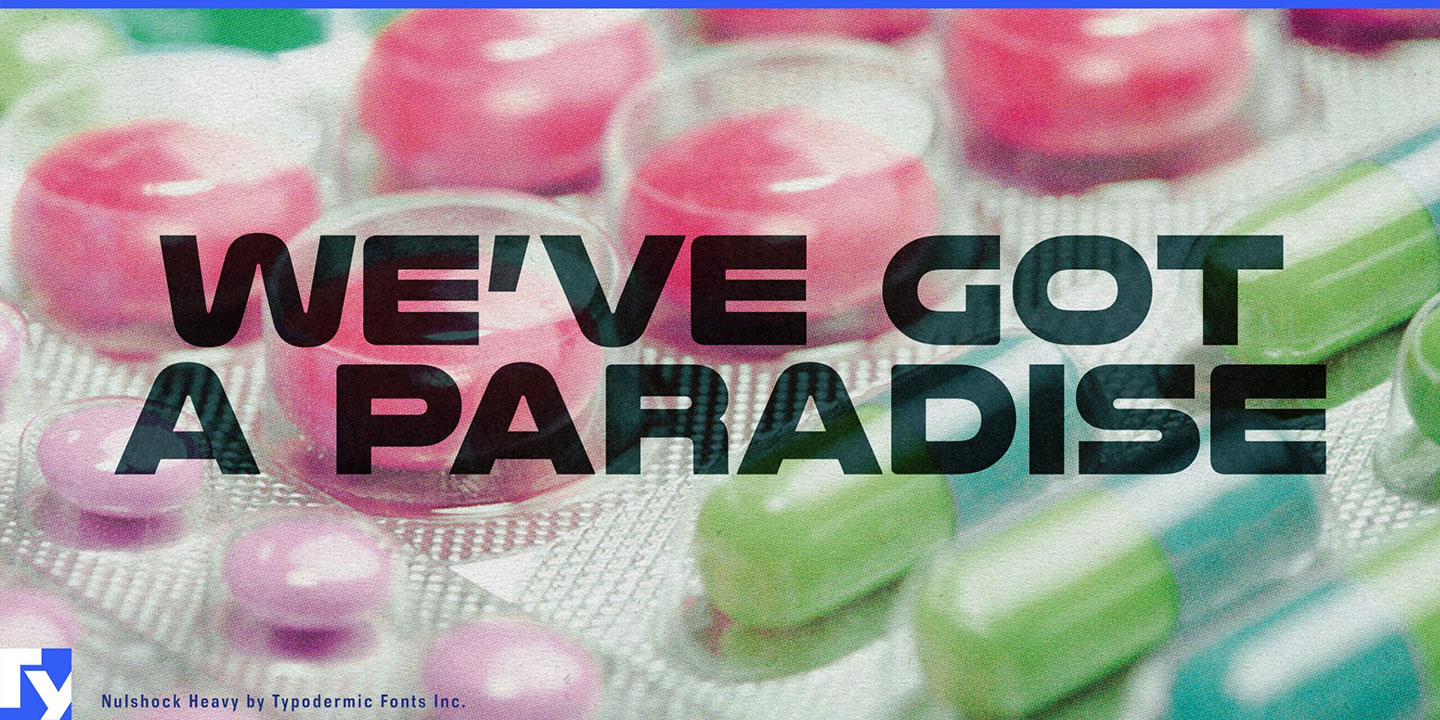 Nulshock Font Download