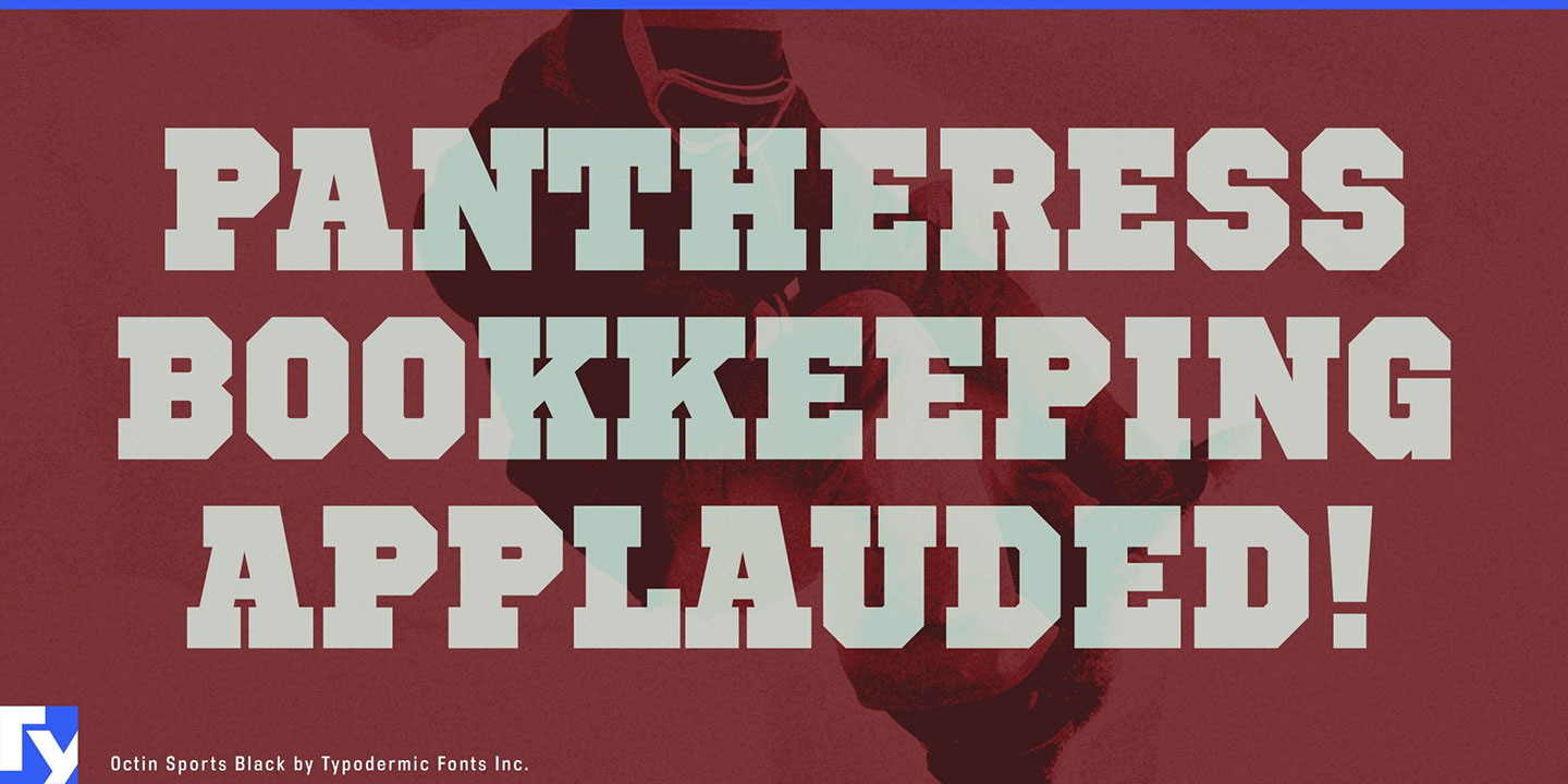 Octin Sports Font Download