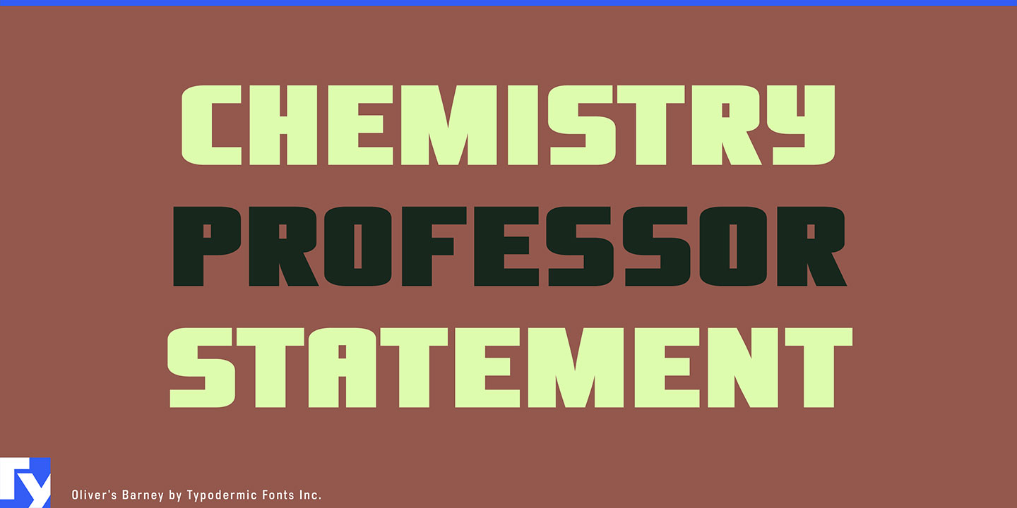 Olivers Barney Font Download