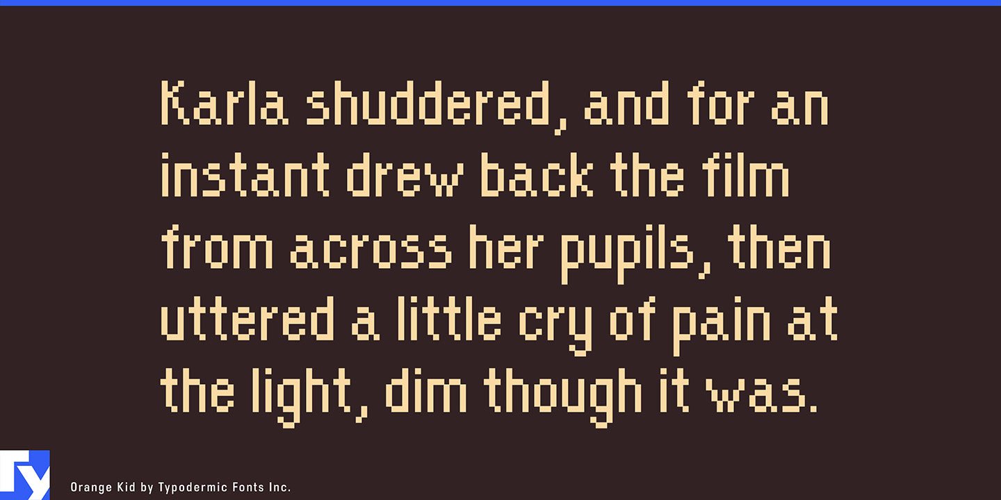 Orange Kid Font Free Download