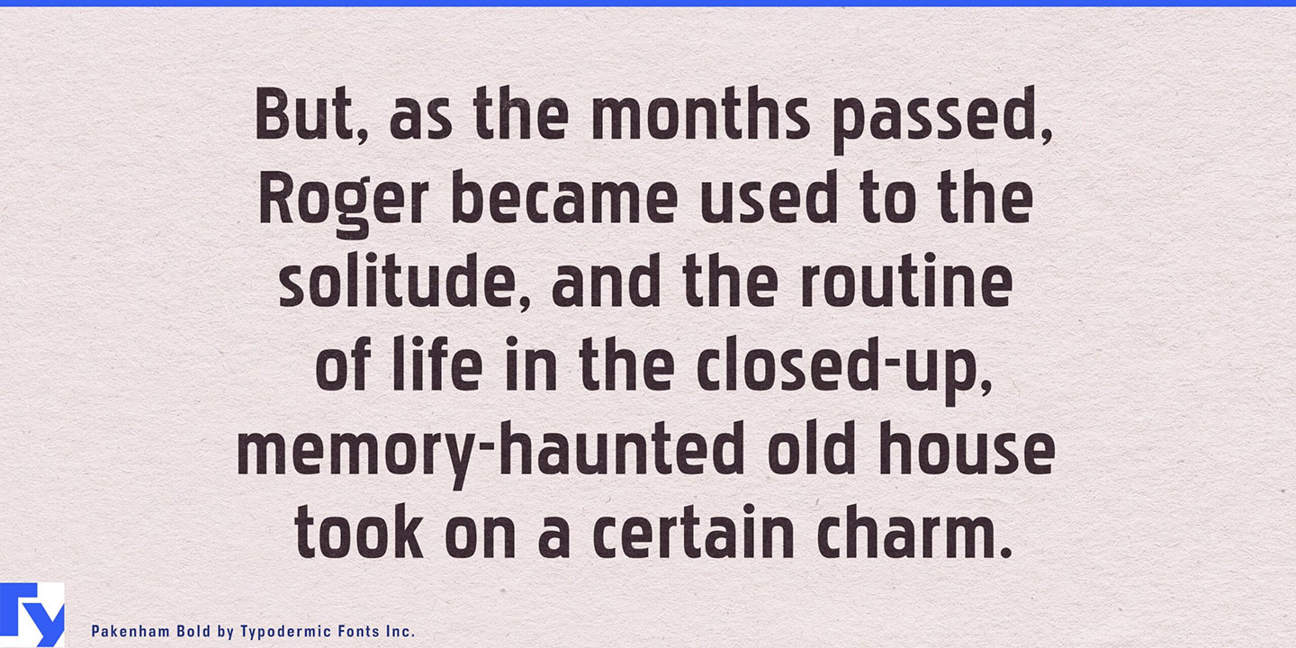 Pakenham  Font Download