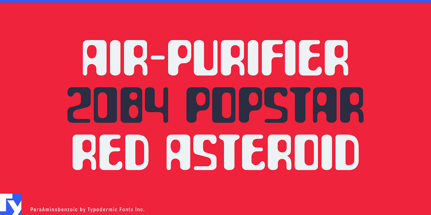 Para Aminobenzoic Font Download