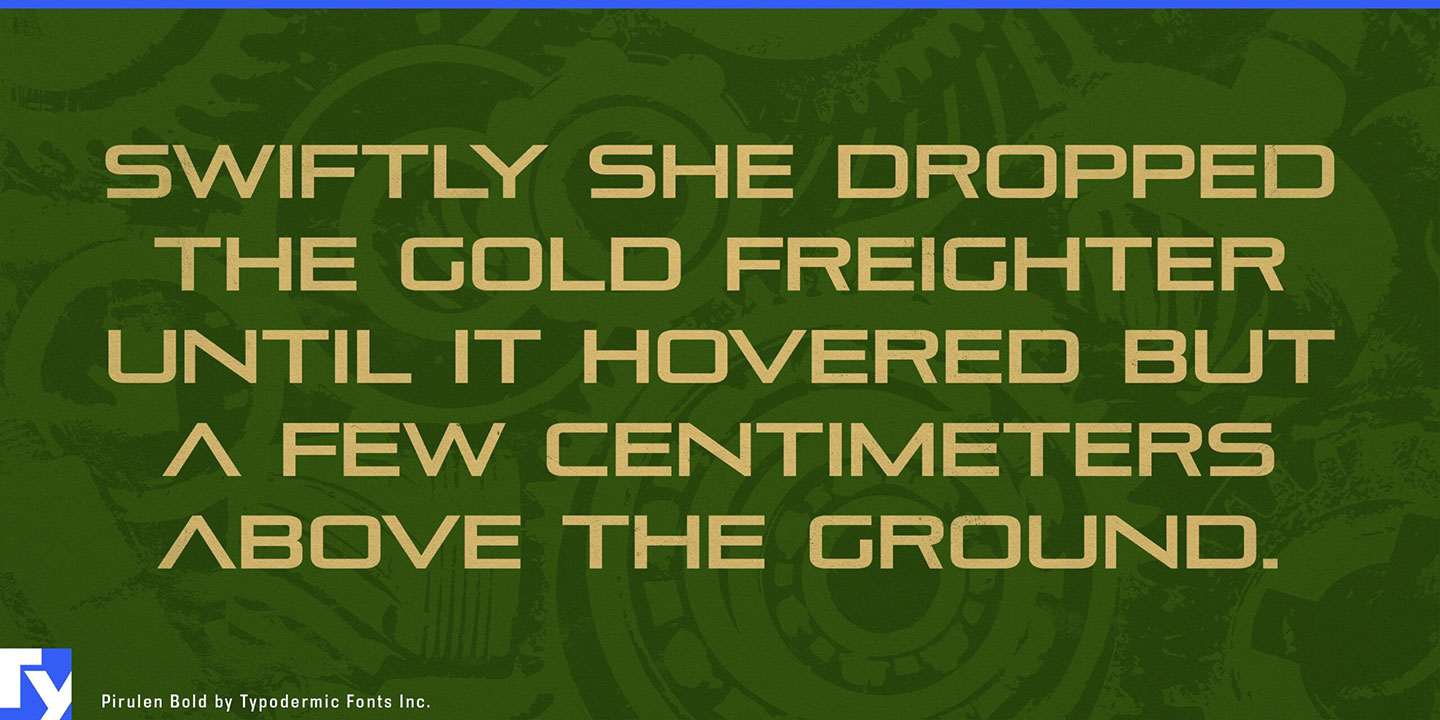 Pirulen Font Free Download