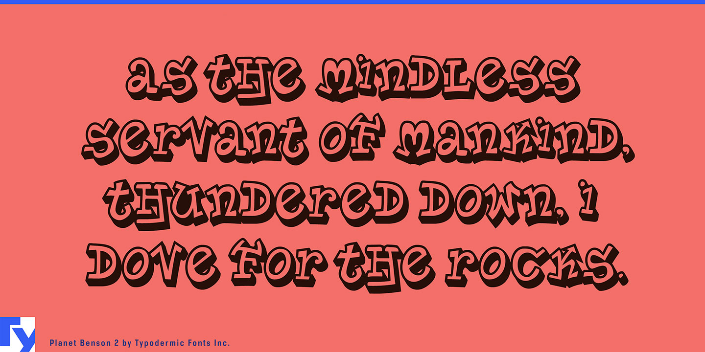 Planet Benson Font Free Download