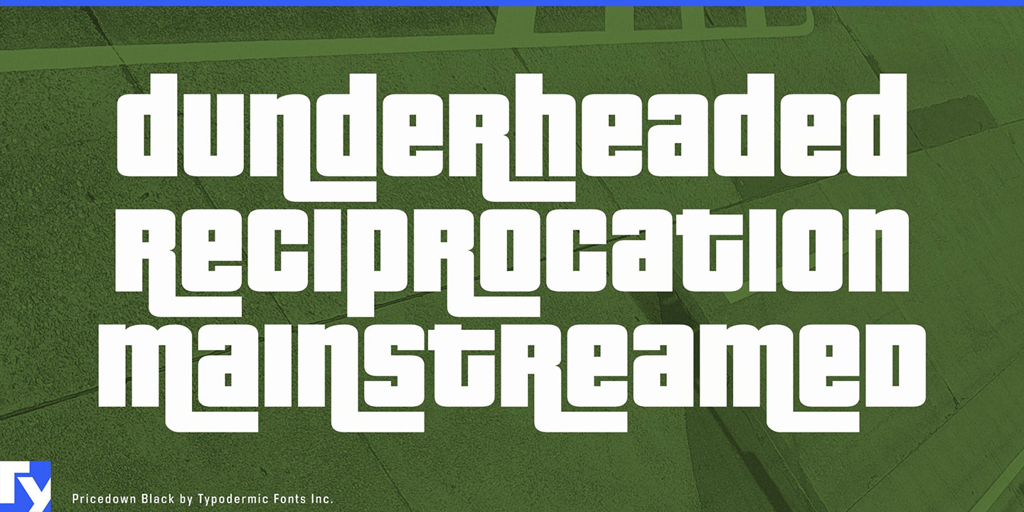 Pricedown Font Free Download