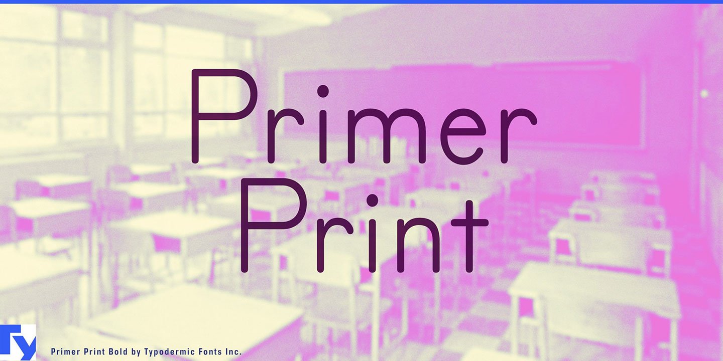Primer Print Font
