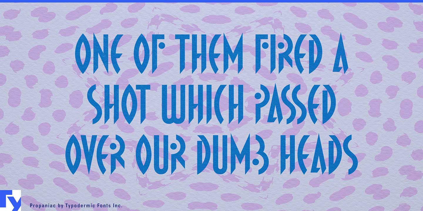 Propaniac Font Free Download