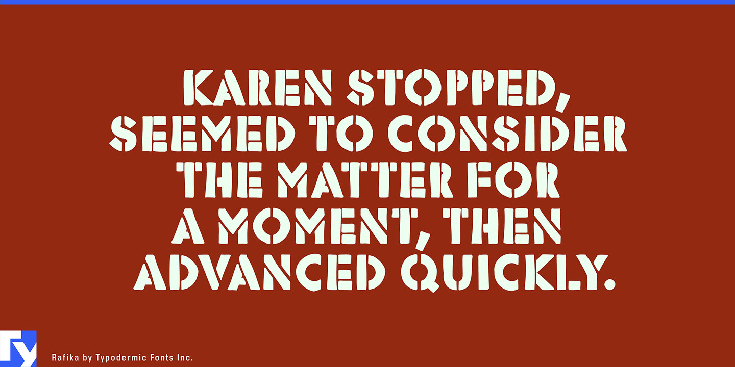 Rafika Font Free Download