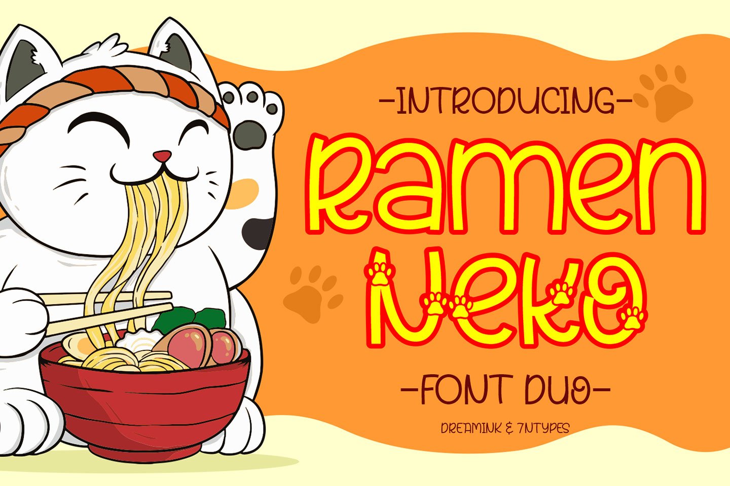 Ramen Neko Font