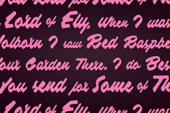 Raspberry Script Font Free Download
