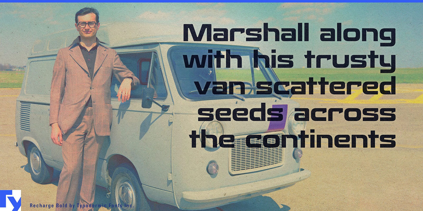 Recharge Font Free Download