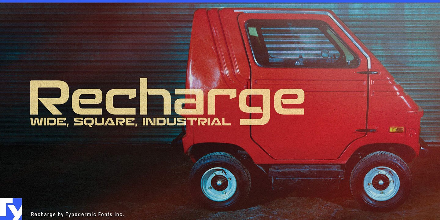 Recharge Font