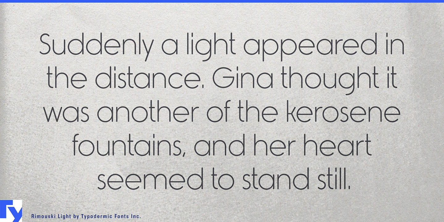 Rimouski  Font Download