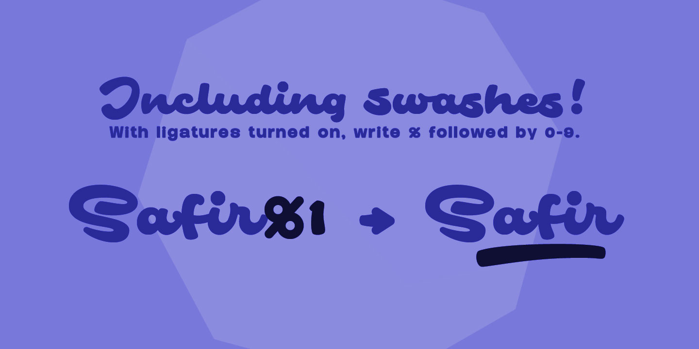 Safir Script Font Download