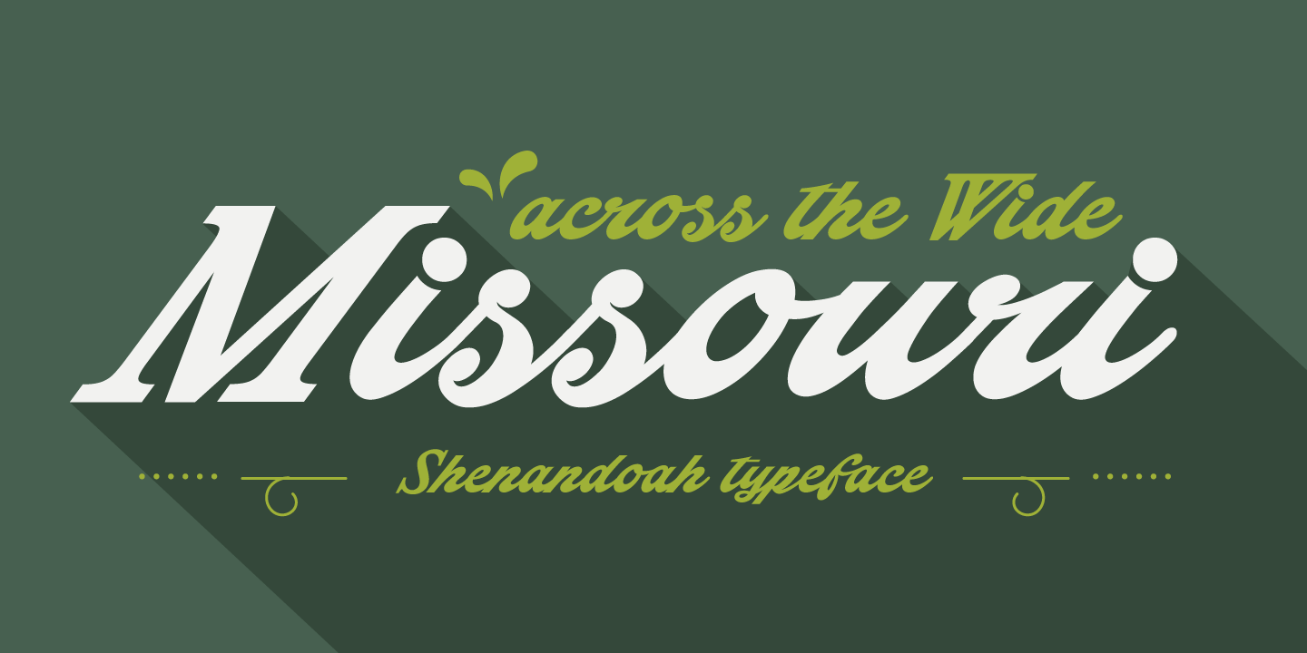 Shenandoah Font Free Download