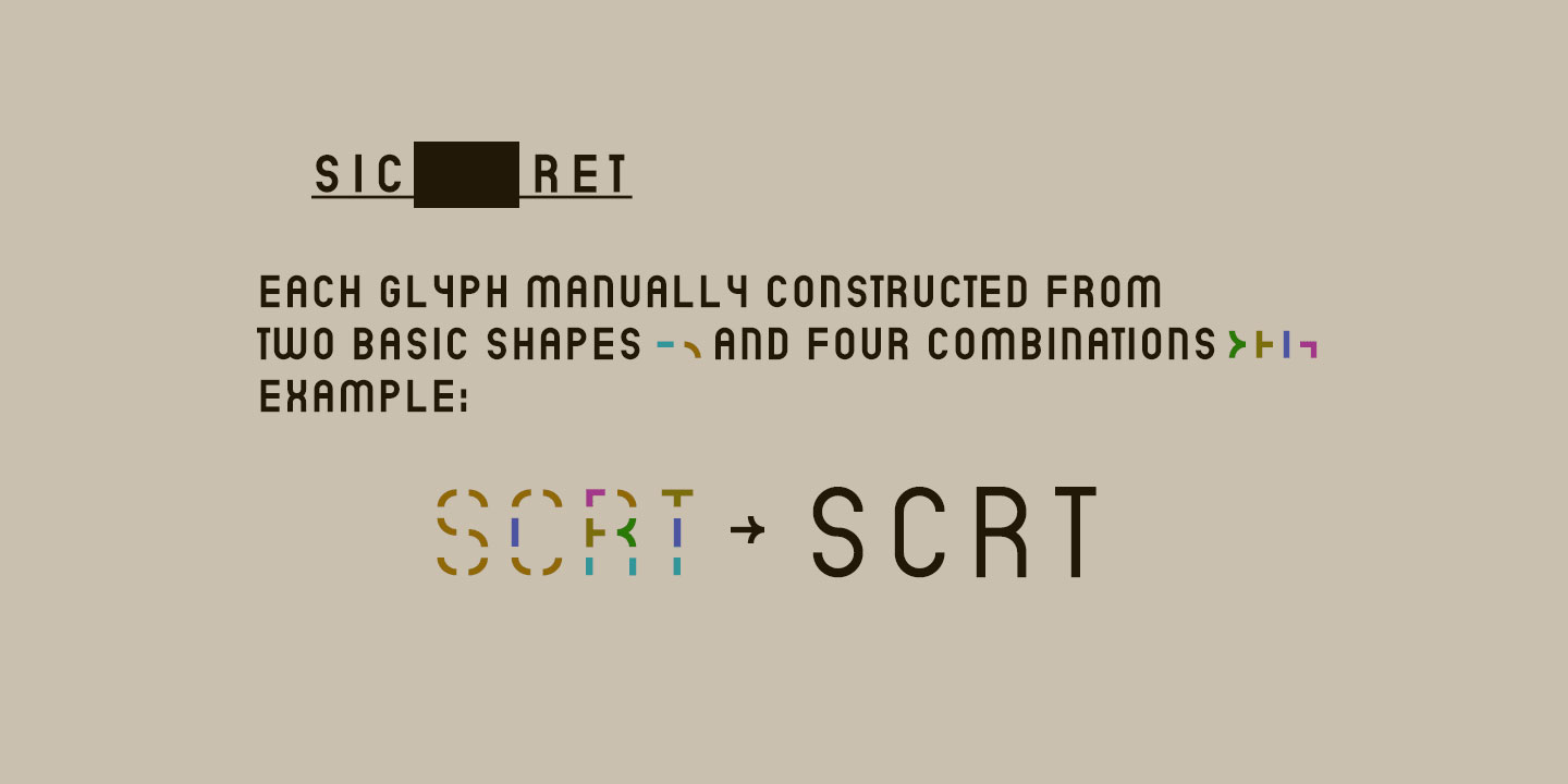 Sicret Font Free Download