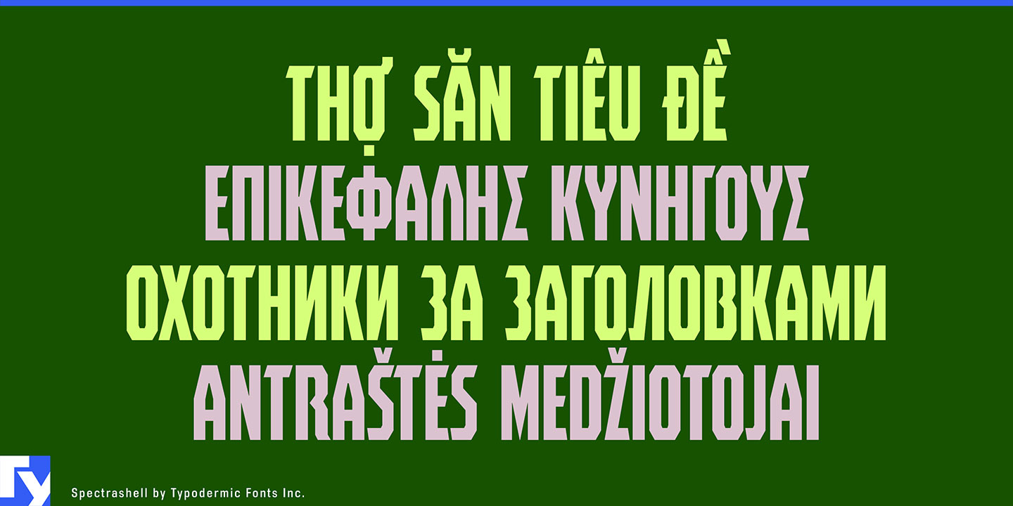 Spectrashell Font Download