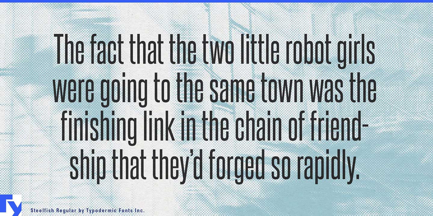 Steelfish Font Download