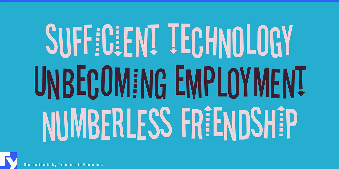 Stereofidelic Font Download