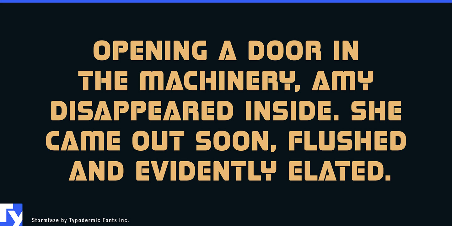 Stormfaze Font Free Download