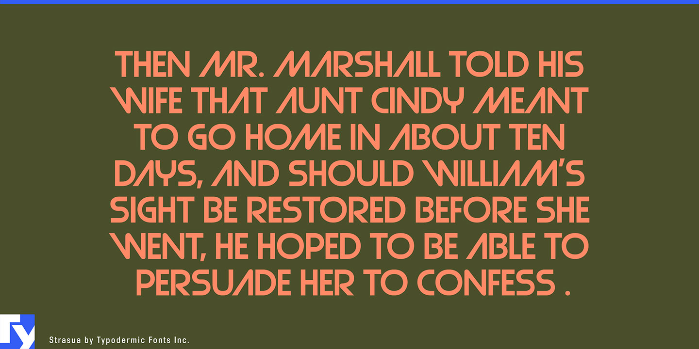 Strasua Font Free Download