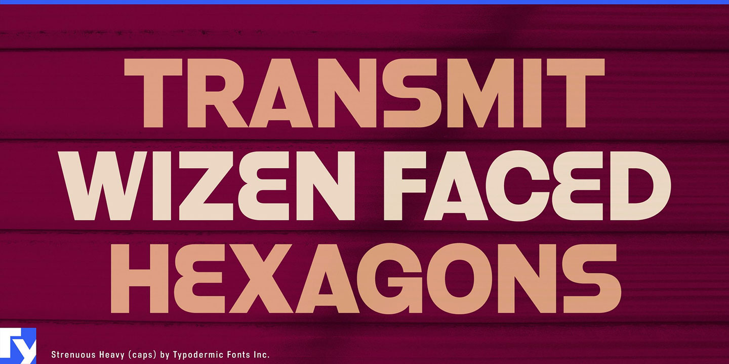 Strenuous Font Download