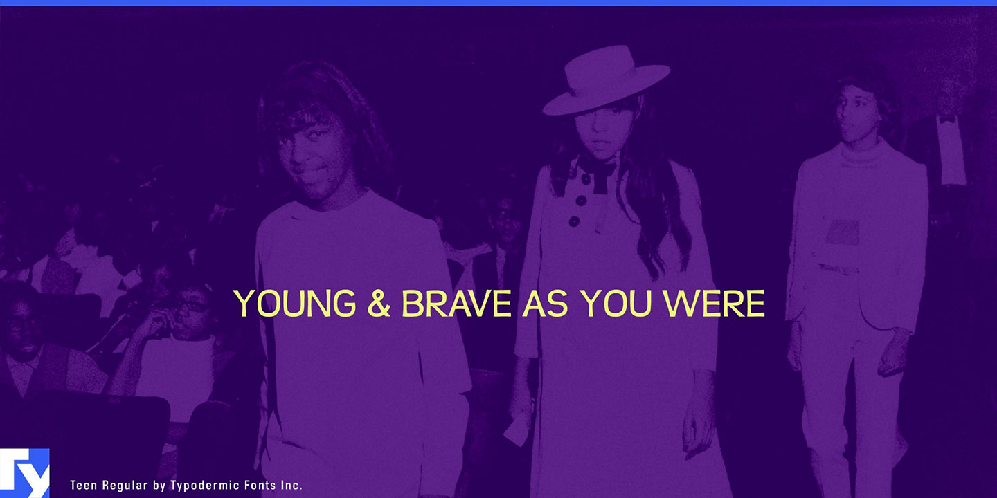 Teen Font Free Download