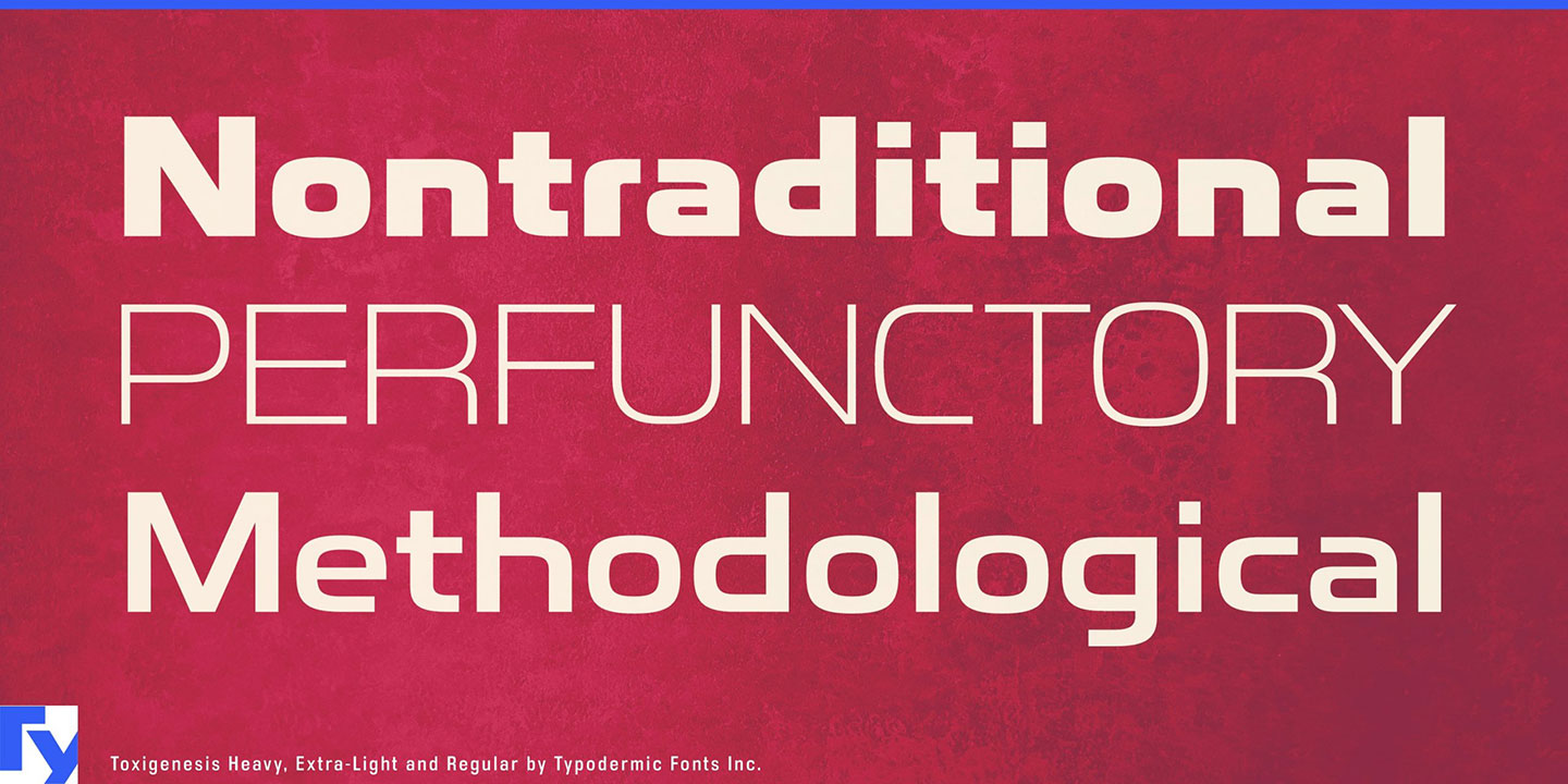 Toxigenesis Font Free Download