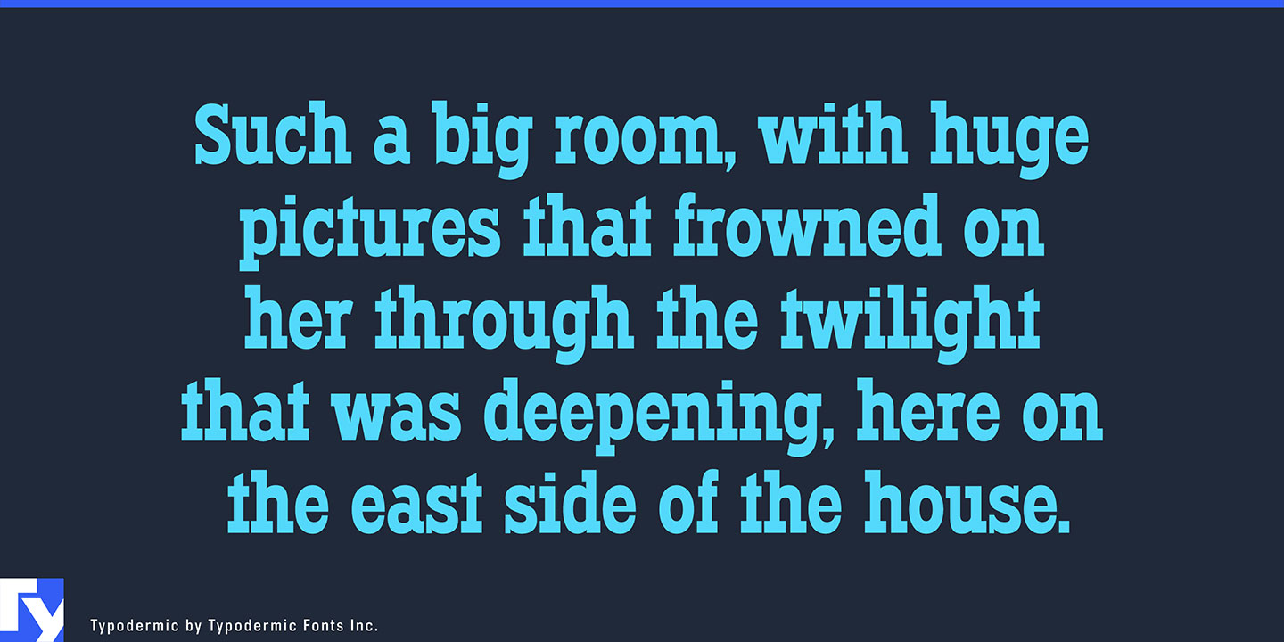 Typodermic Font Free Download