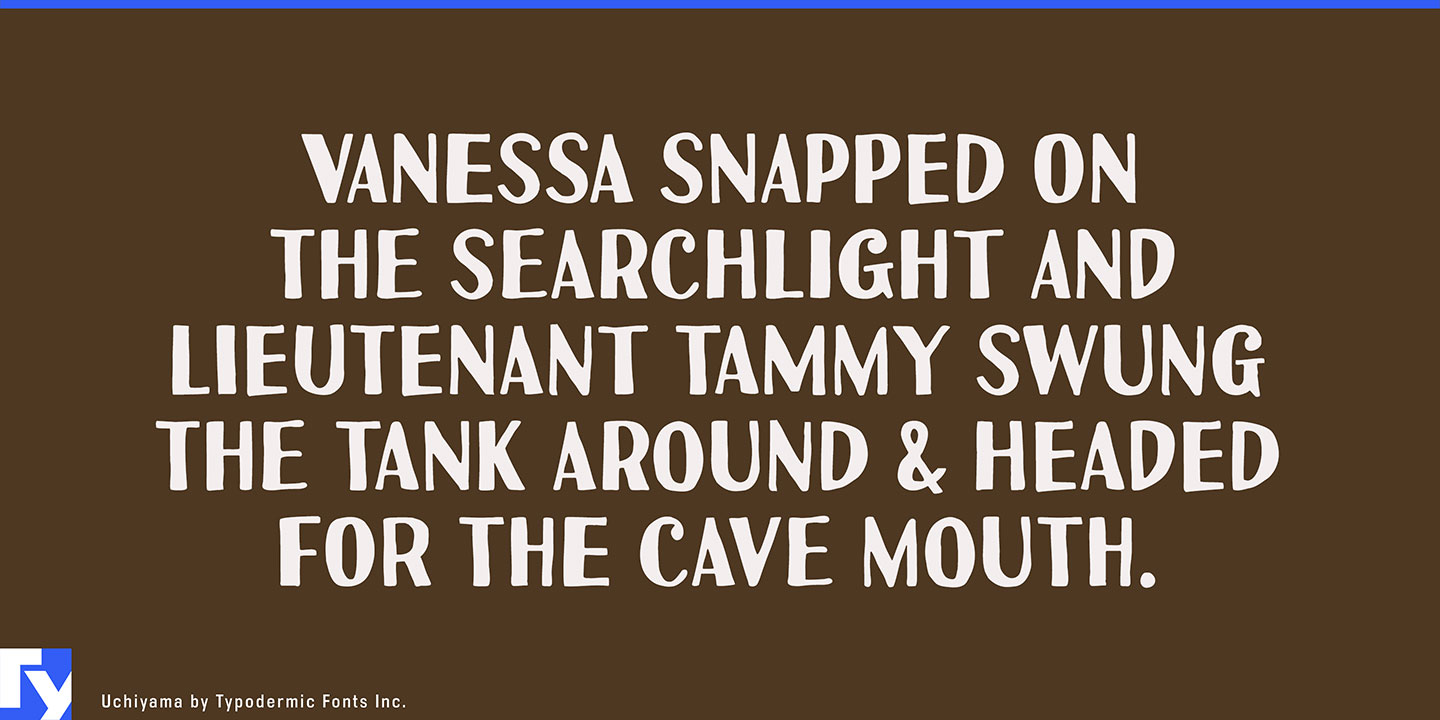 Uchiyama Font Free Download