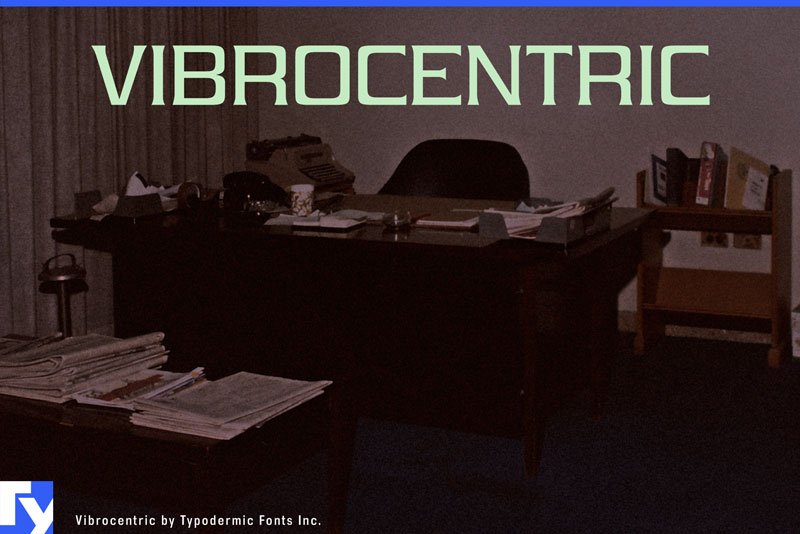 Vibrocentric Font