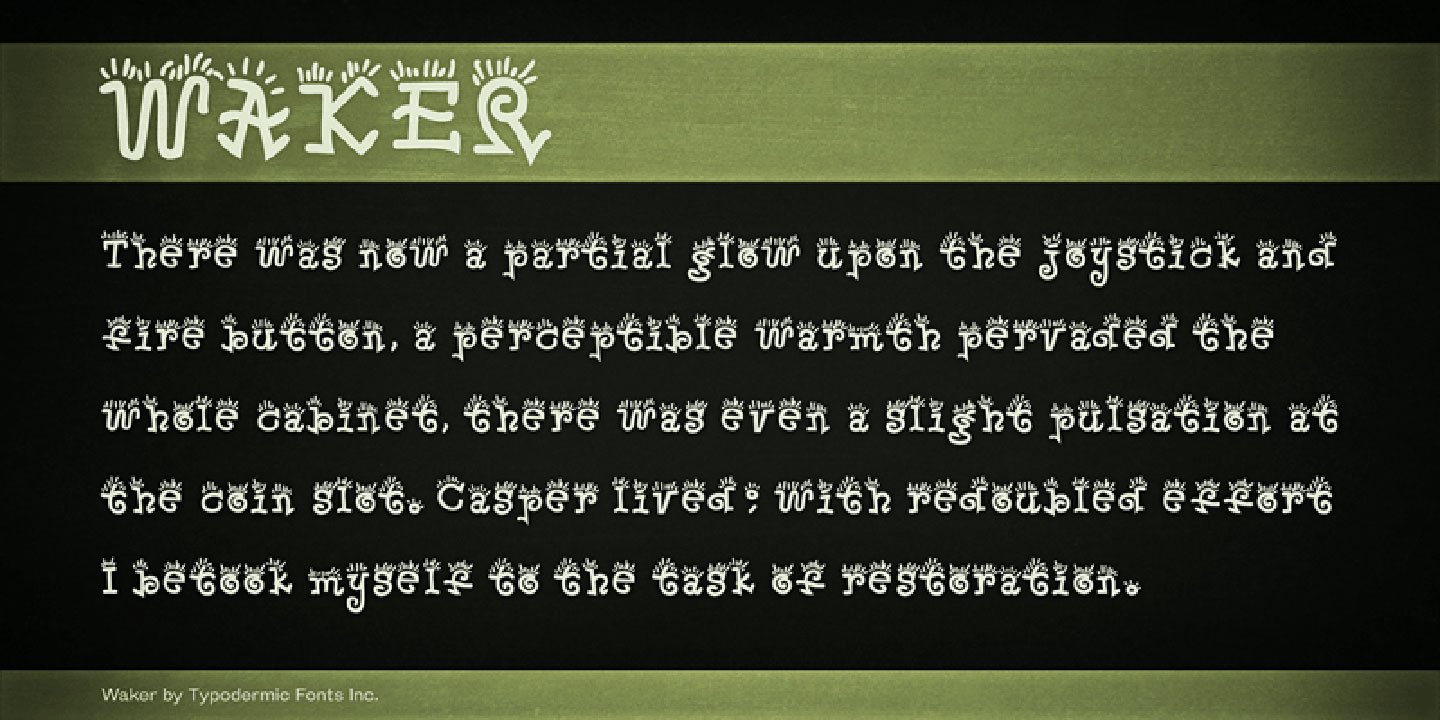 Waker Font