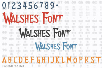 Walshes Font Download