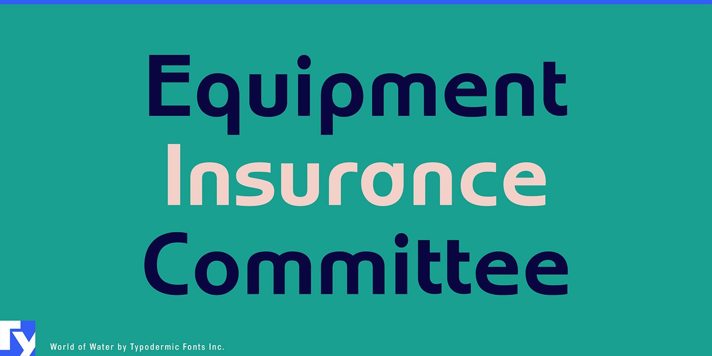 World Of Water Font Download