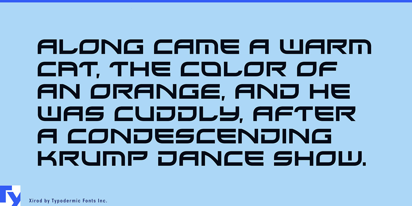 Xirod Font Free Download