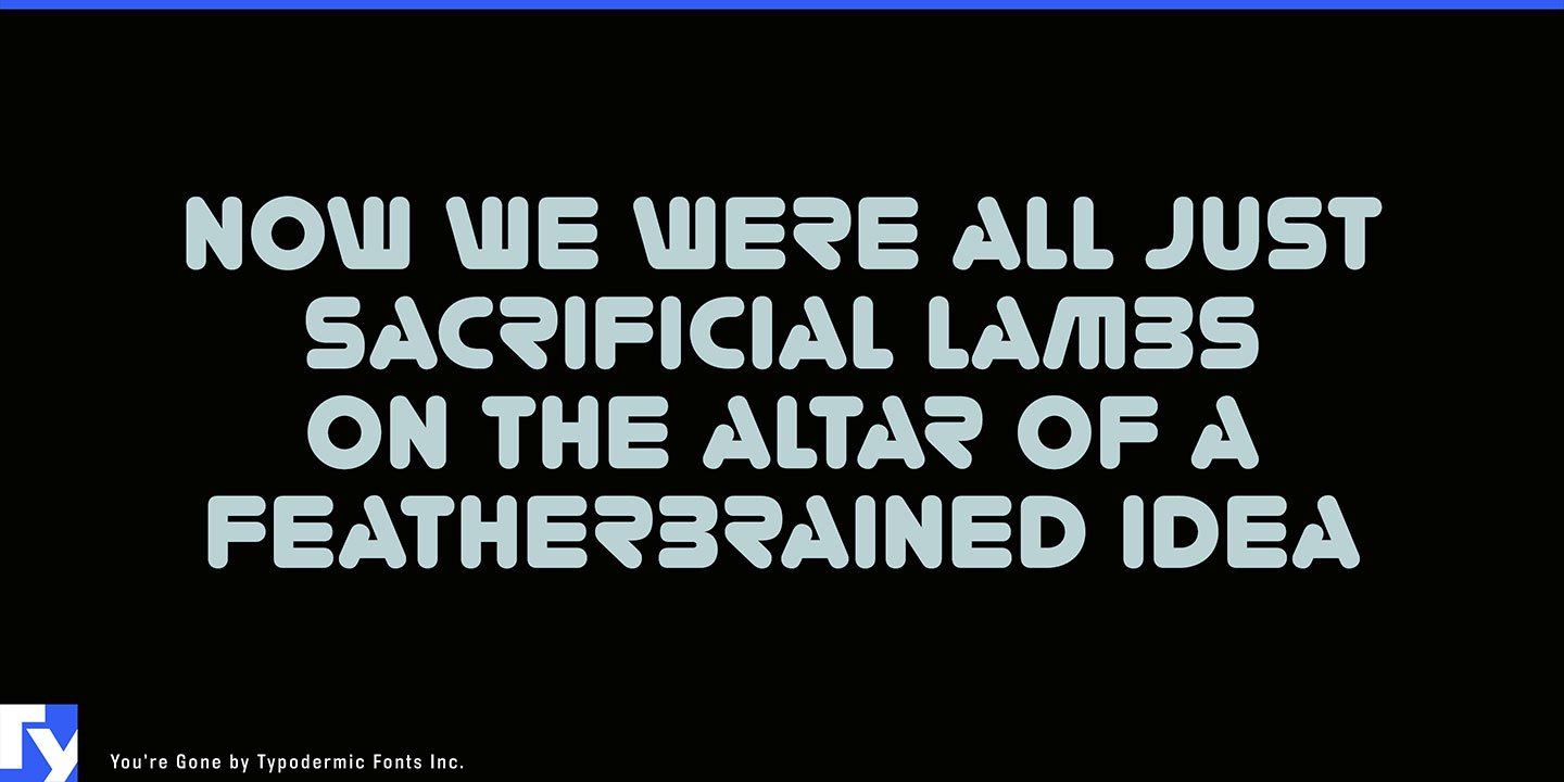 Youre Gone Font Download