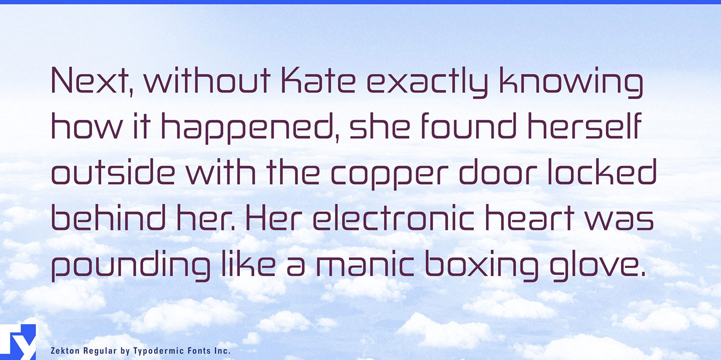 Zekton Font Free Download