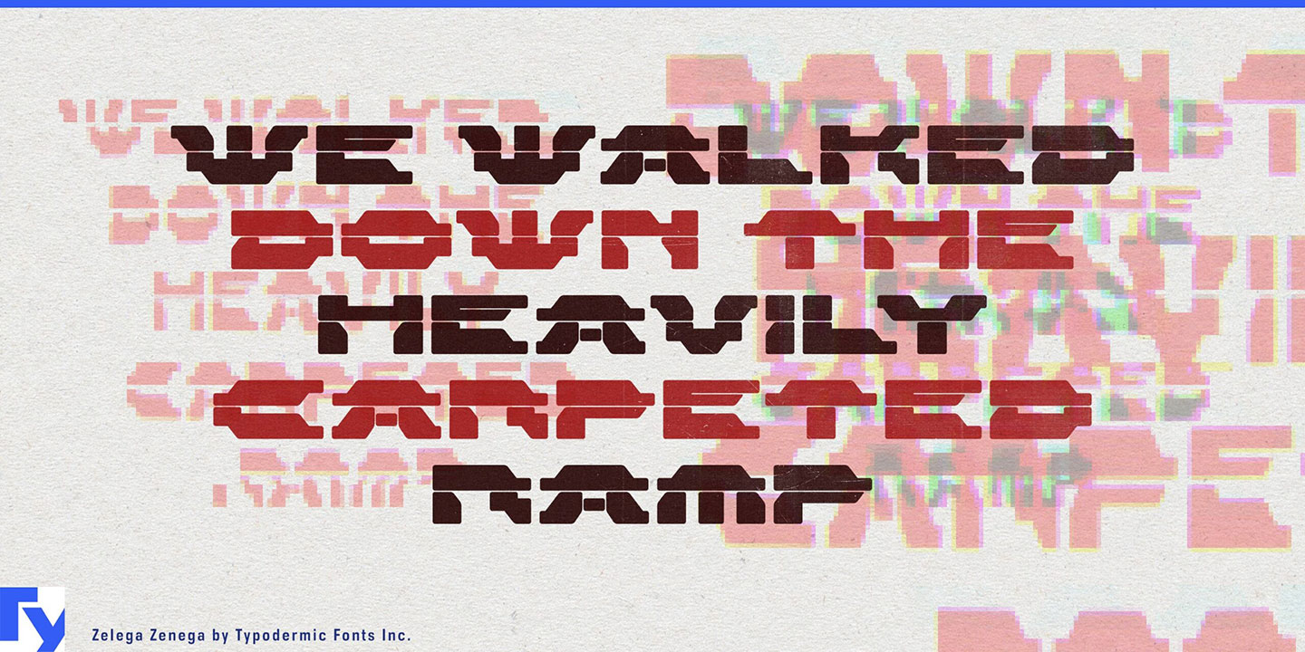 Zelega Zenega Font Free Download