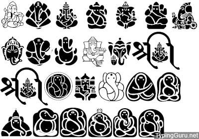 AclGanpatiSymbols Hindi Font